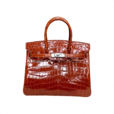 Сумка Hermes Birkin 30 в крокодиловой коже Niloticus 